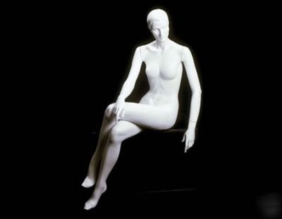 New in box goldsmith female sitting mannequins