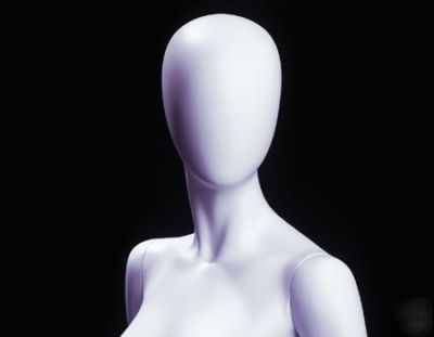 New in box goldsmith female sitting mannequins