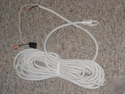 New white sjt 18/2 electrical 120V power cord 30' qty-5 