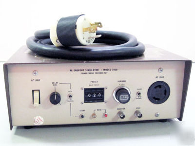 Powertrend 3010 ac dropout burst simulator