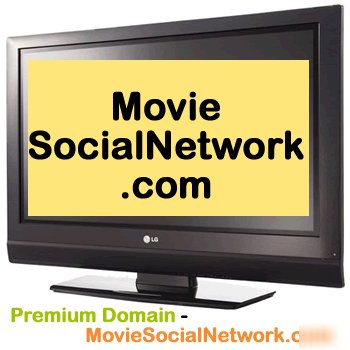 Premium website domain name moviesocialnetwork.com 