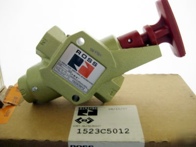 Ross manual l-o-xÂ® valve -- 1523C5012