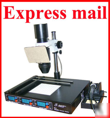 Soldering desoldering station ifrared machine T862++