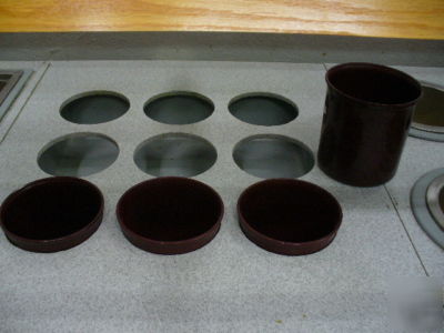Used hot & cold buffet / serving table salad bar custom