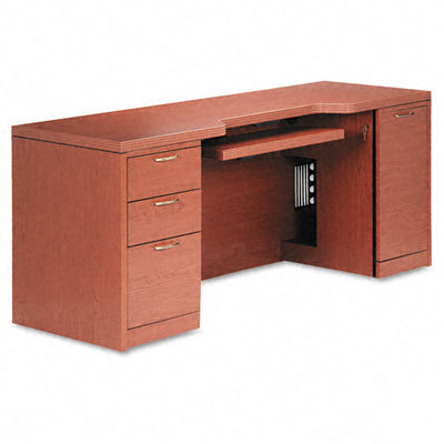 11500 valido computer credenza, bourbon cy frame/top