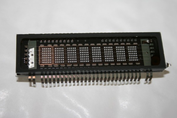 8 character vfd vacuum flourescent display FBD2D