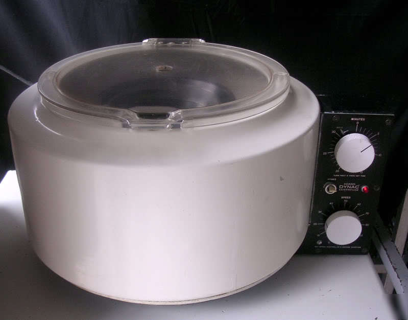 Adams dynac centrifuge ct-1300 w/ two rotors