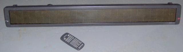 Adaptive micro alpha 4200C scroll led display w/ remote