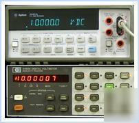 Agilent hp 34401A digital multimeter, nist-certified