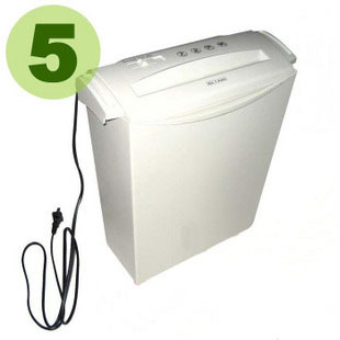Auto start/stop A4 shredder shred 5 paper one time JJ71
