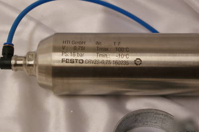 Festo crvzs-075 liter stainless steel air tank ss 0.75L