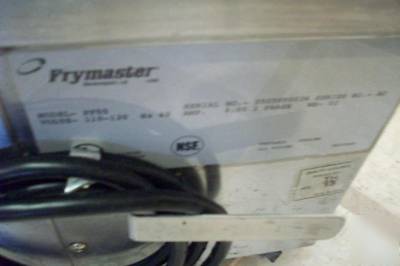 Frymaster filtration system save $$ use grease % longer