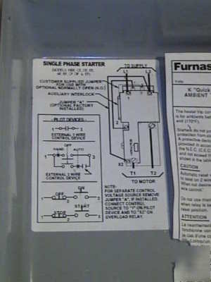 Furnas 16CF15BG8 single phase starter box