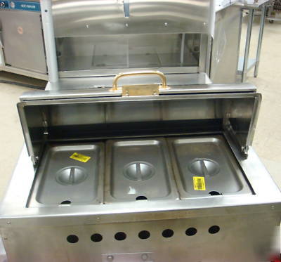 Hot dog concession trailer stainless steel 