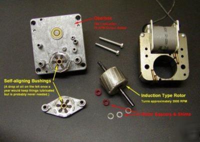 New brevel 703 small reduction gear motor ** ** seconds 
