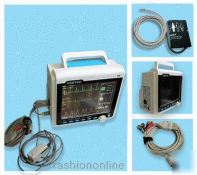 Nib patient monitor icu ecg, p, SPO2, pulse rate printer