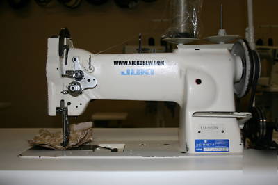 Reconditioned juki lu-563 s/n walking foot w/ reverse