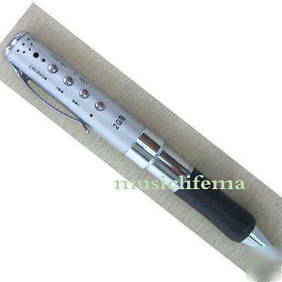 Spy 2GB 6 hours digital voice recorder +MP3