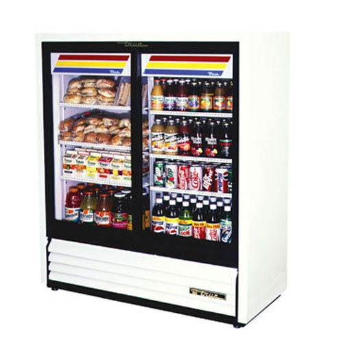 True gdm-41SL-54 glass door merchandiser, reach-in refr