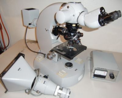 Zeiss universal research microscope with inko objective