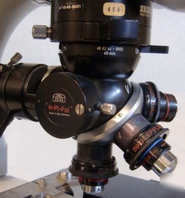 Zeiss universal research microscope with inko objective