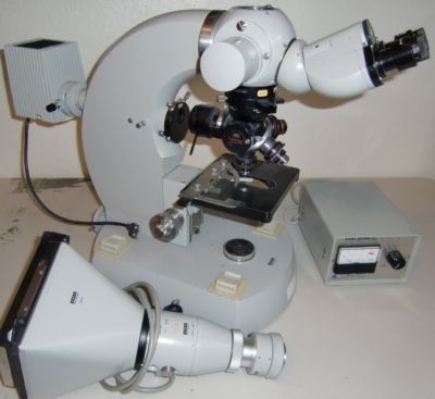Zeiss universal research microscope with inko objective
