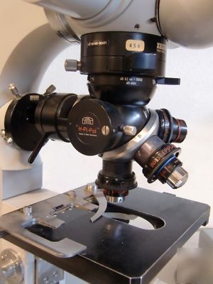 Zeiss universal research microscope with inko objective
