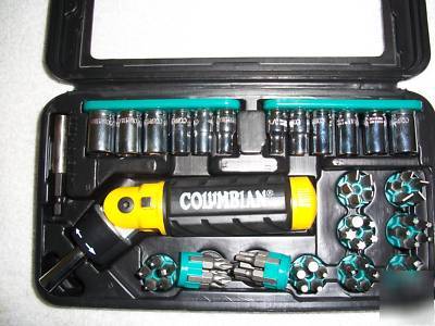 Flex handle socket & bit set - 77 pieces