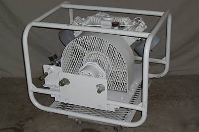 3 hydraulic portable tools, saw, breaker, compressor