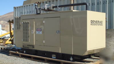 50KW generac diesel generator, sound proof enclosure