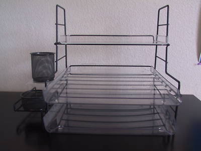 Acrylic pastry bakery tray donut bread display 