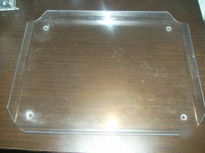 Acrylic pastry bakery tray donut bread display 