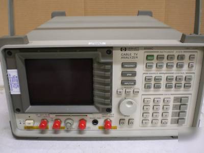 Agilent hp 8591C cable tv analyzer with opt 107 011 100