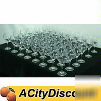 Commercial bar winery set of 48 wine glasses