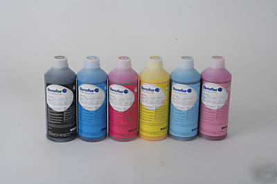 Durafos ultrbrite bulk ink for epson set of 9-1 liters