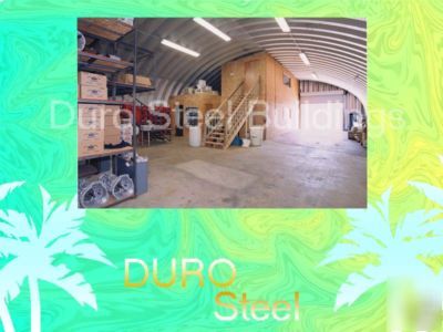 Duro steel retail store kit 35X50X16 metal buildings