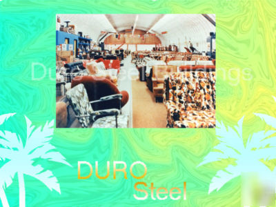 Duro steel retail store kit 35X50X16 metal buildings