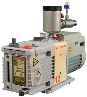 Edwards RV12 hp high vacuum pump w/gas ballast, forelin
