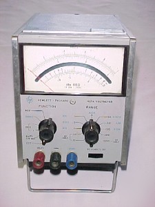 Hp 427A voltmeter ac dc volt ohm analog ships worldwide