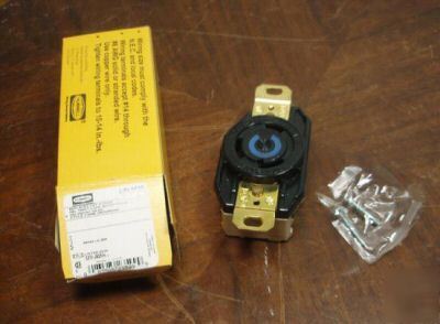 Hubbell hbl 2320 single phase receptacle 20 amp 250VOLT