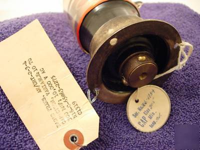 Jennings ucs 10 to 300 mmf; 10KV ac variable capacitor