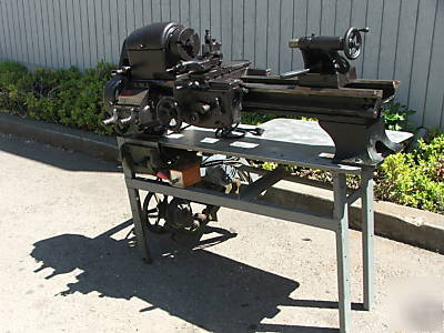 Logan screw cutting and turret lathe model 825