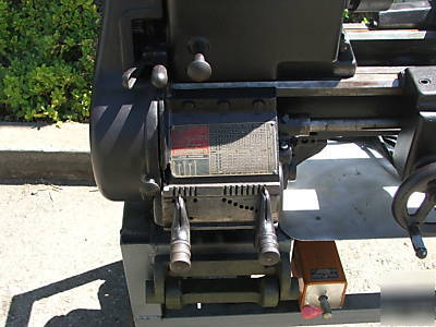 Logan screw cutting and turret lathe model 825