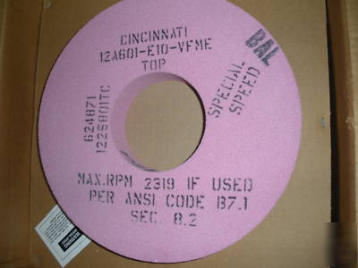 New 3 cincinnati milacron 14 x 2 x 5 grinding wheels 