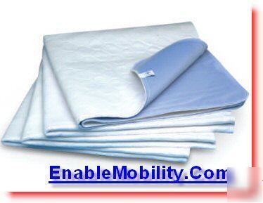 Reusable waterproof bed wetting pad 32X36 odor free 