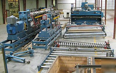 Sheet line up to 140â€ wide by .30