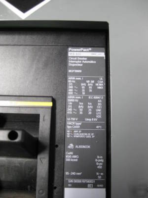 Square d i-line main breaker panelboard 600AMP 480Y/277