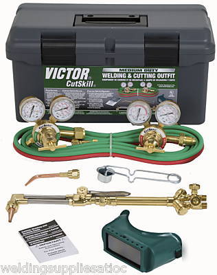 Victor cutskill welding & cutting kit 0384-2501