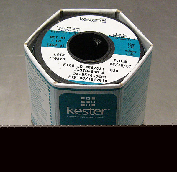 Kester 331 K100LD lead free solder .020