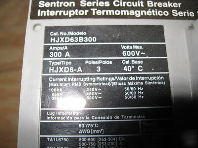 Siemens ite HJXD63B300
